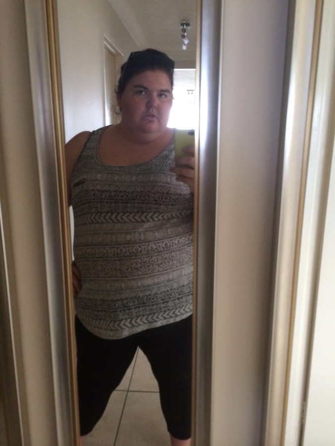 Because the GC was so humid I pretty much spent the week in singlets and leggings. Singlet: ASOS. Leggings: City Chic.